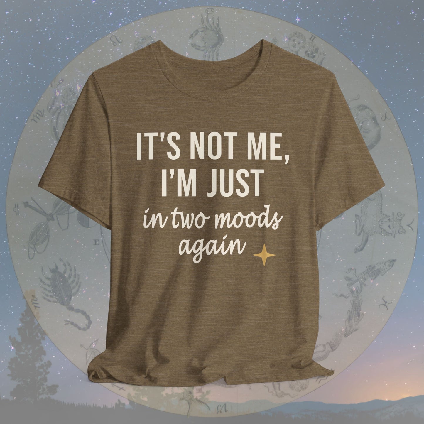 Playful Gemini Cosmic Attitude T-Shirt