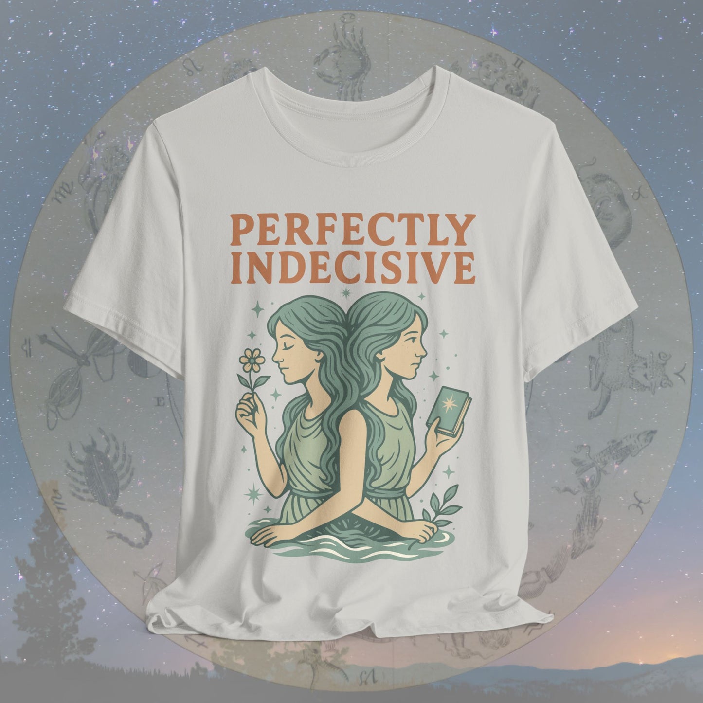 Charming Perfectly Indecisive Gemini T-Shirt