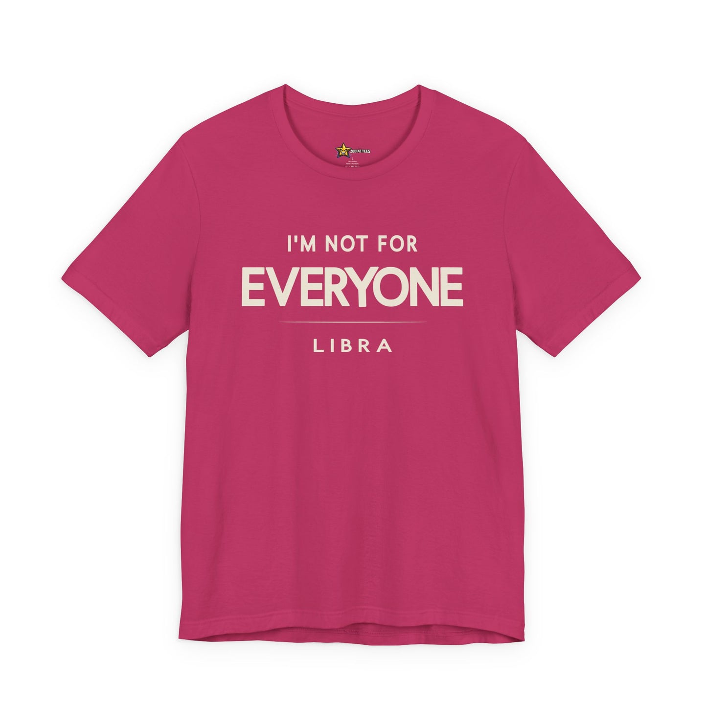 Libra Balanced Energy Zodiac T-Shirt – Not for Everyone Tee