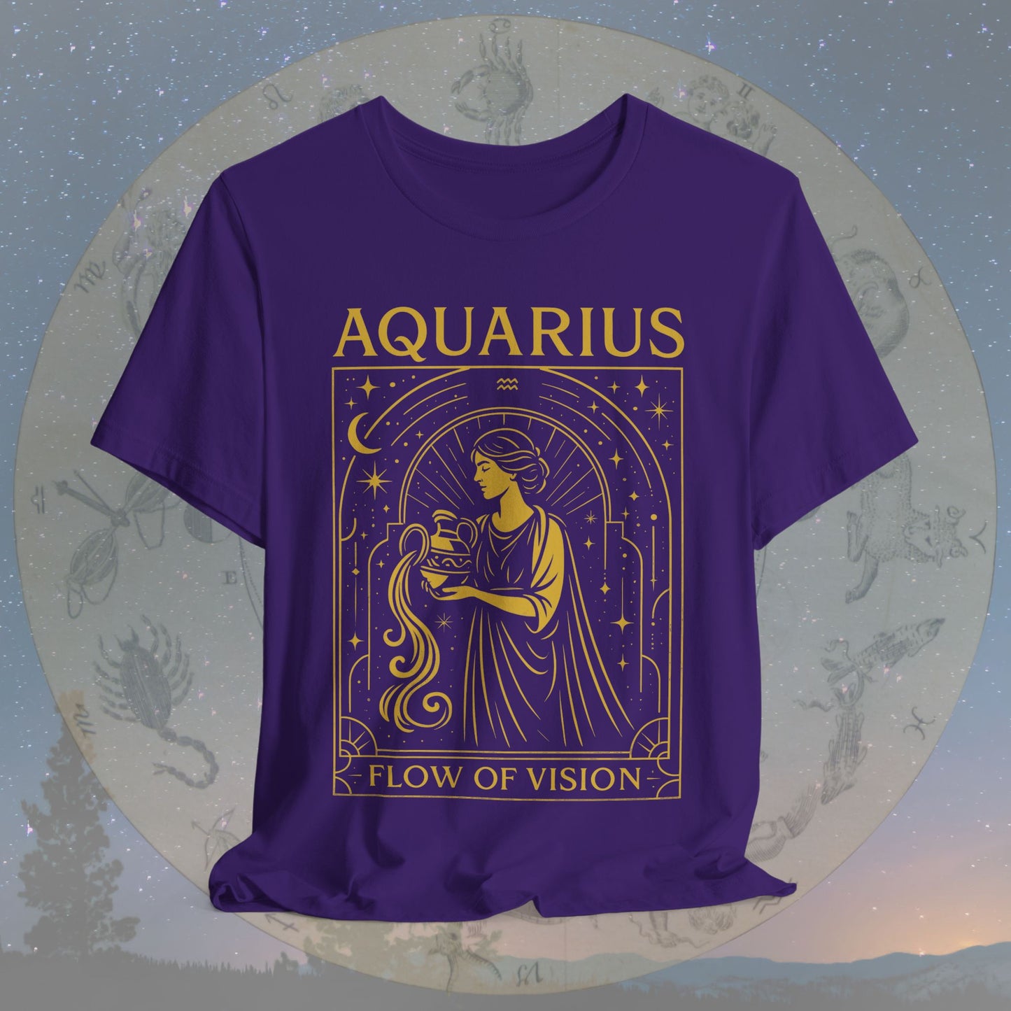 Visionary Flow of Vision Aquarius T-Shirt