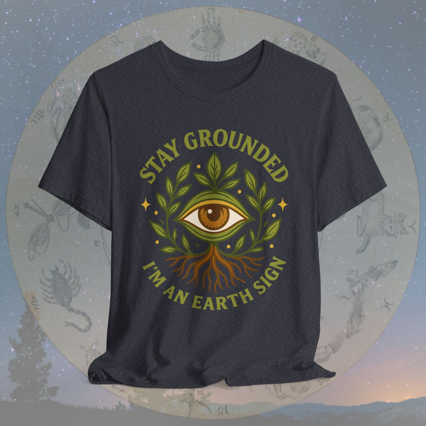 Rooted Vision Earth Sign T-Shirt