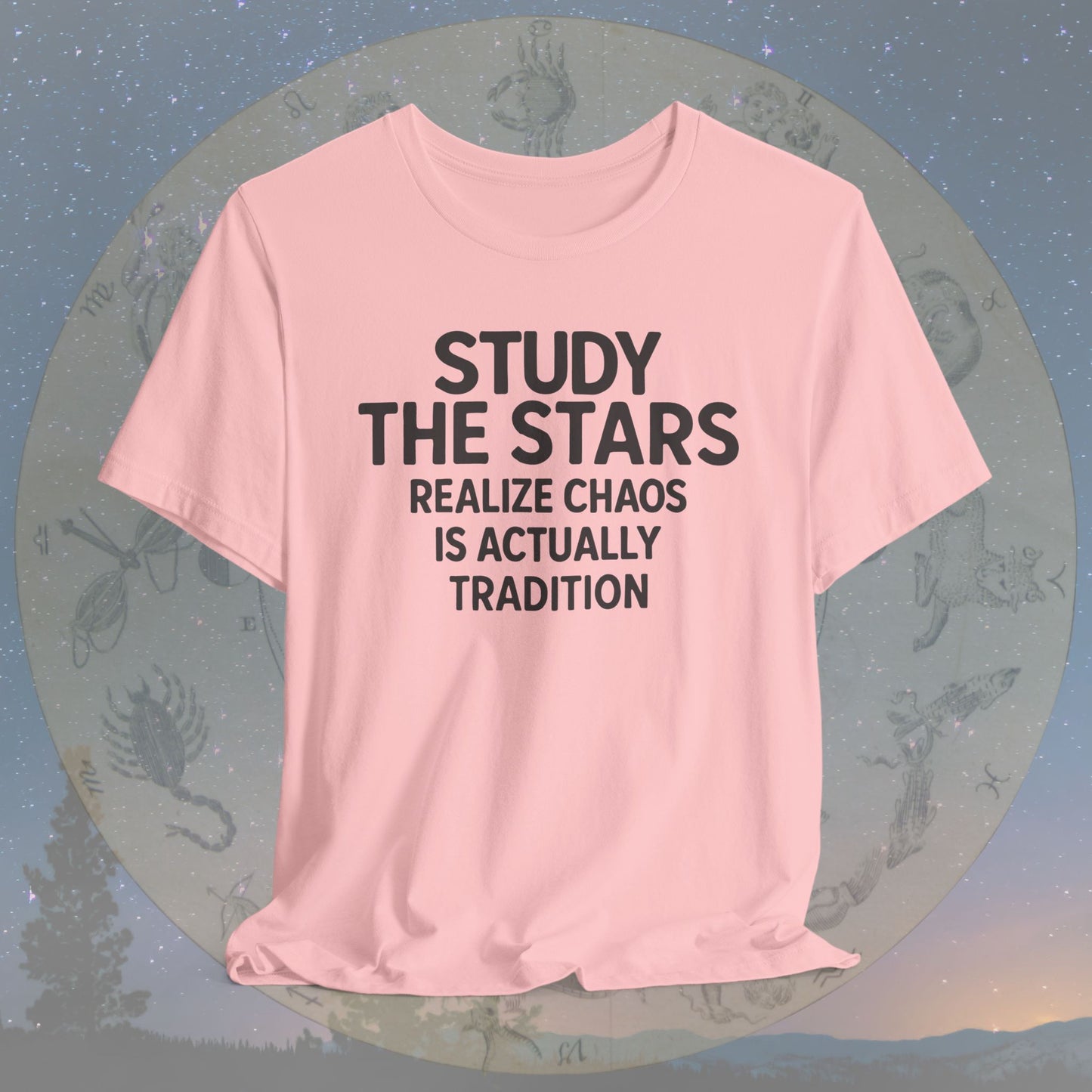 Study the Stars Chaos Tradition T-Shirt