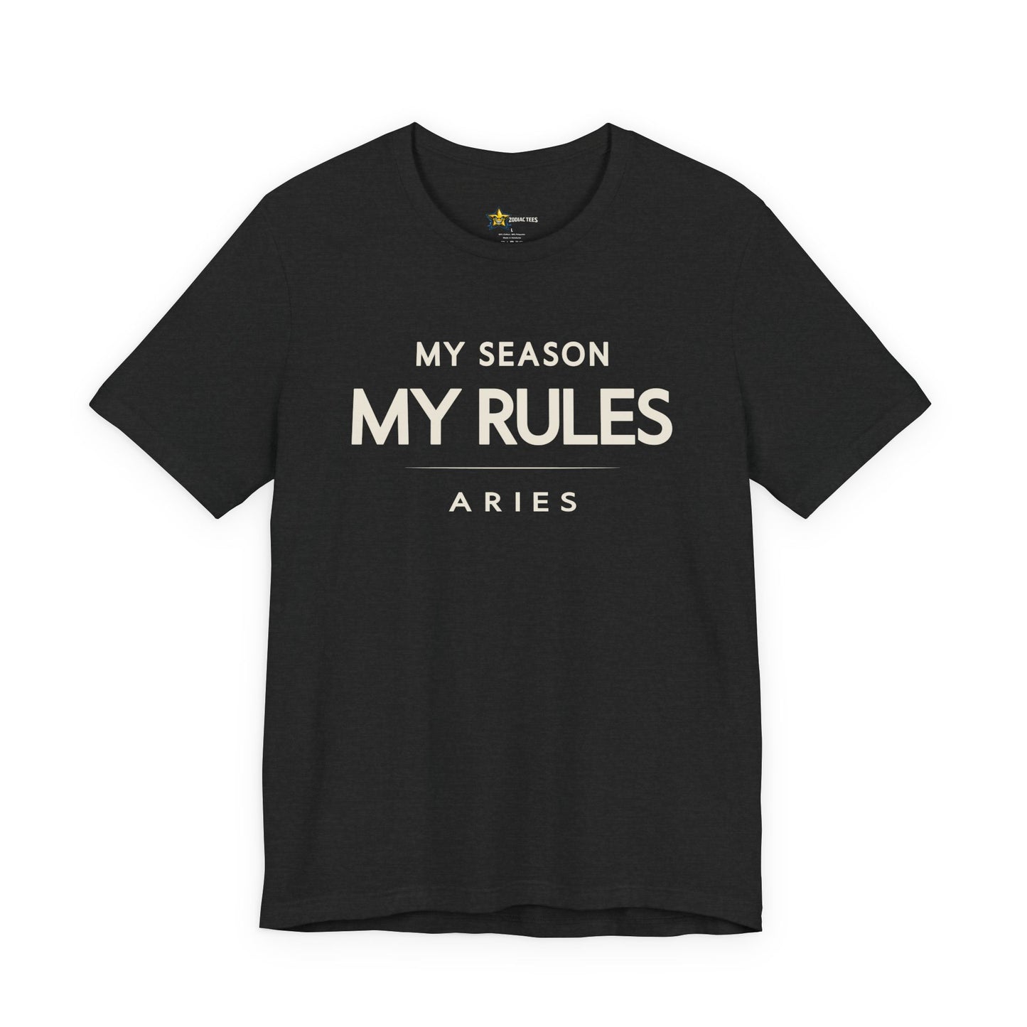 Aries Bold Attitude T-Shirt – My Season My Rules Tee