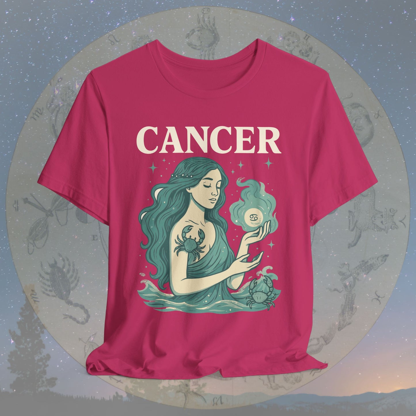 Calm Within the Waves Cancer T-Shirt