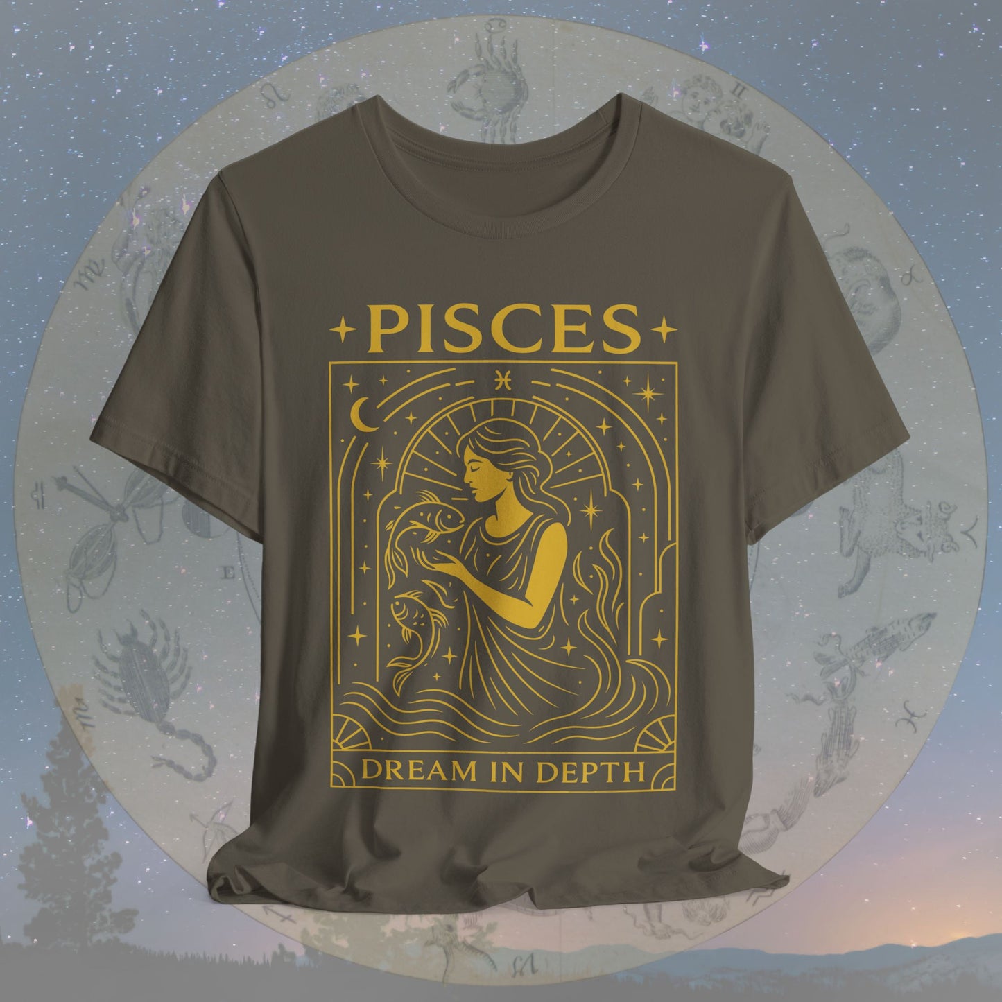 Mystic Dream in Depth Pisces T-Shirt