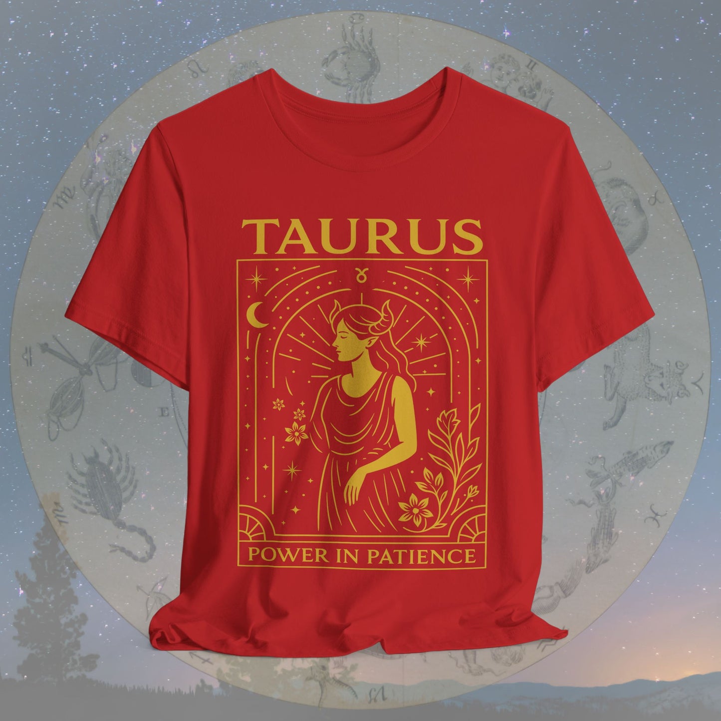 Grounded Power in Patience Taurus T-Shirt