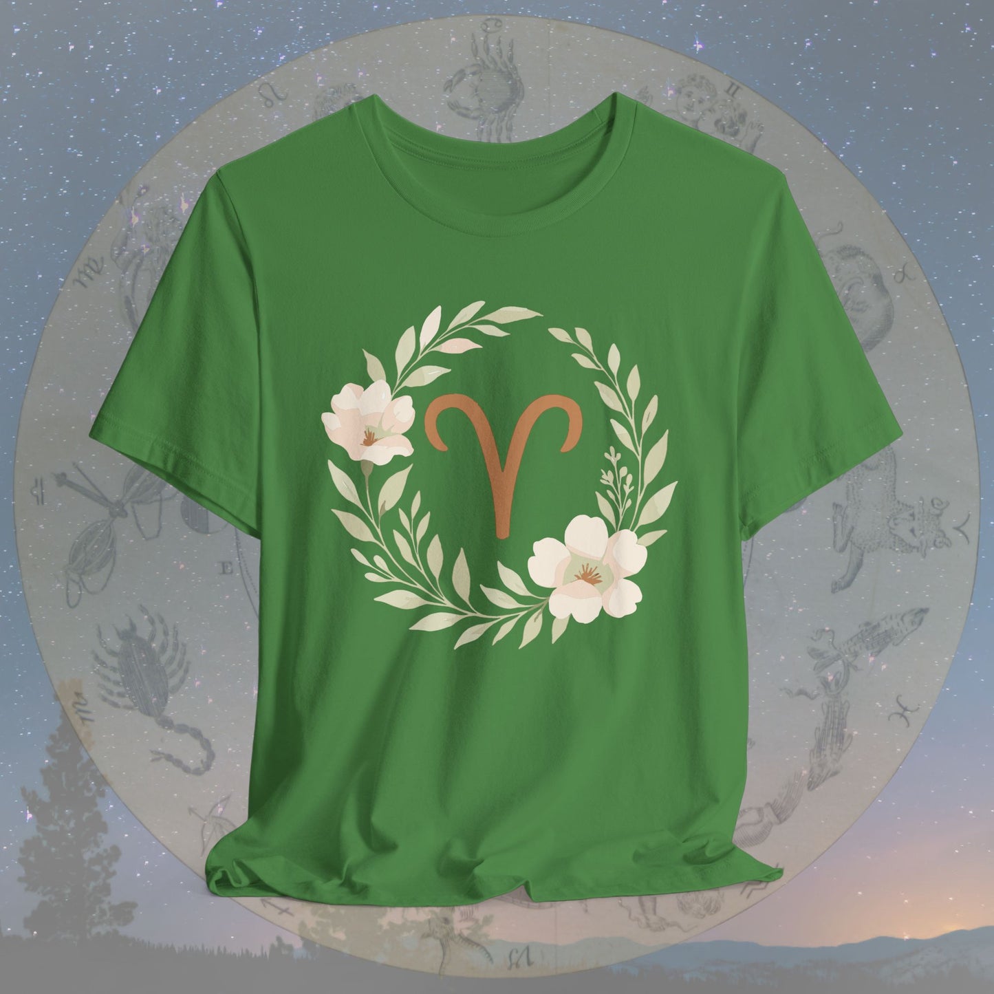 Bold Blooming Spirit Aries T-Shirt