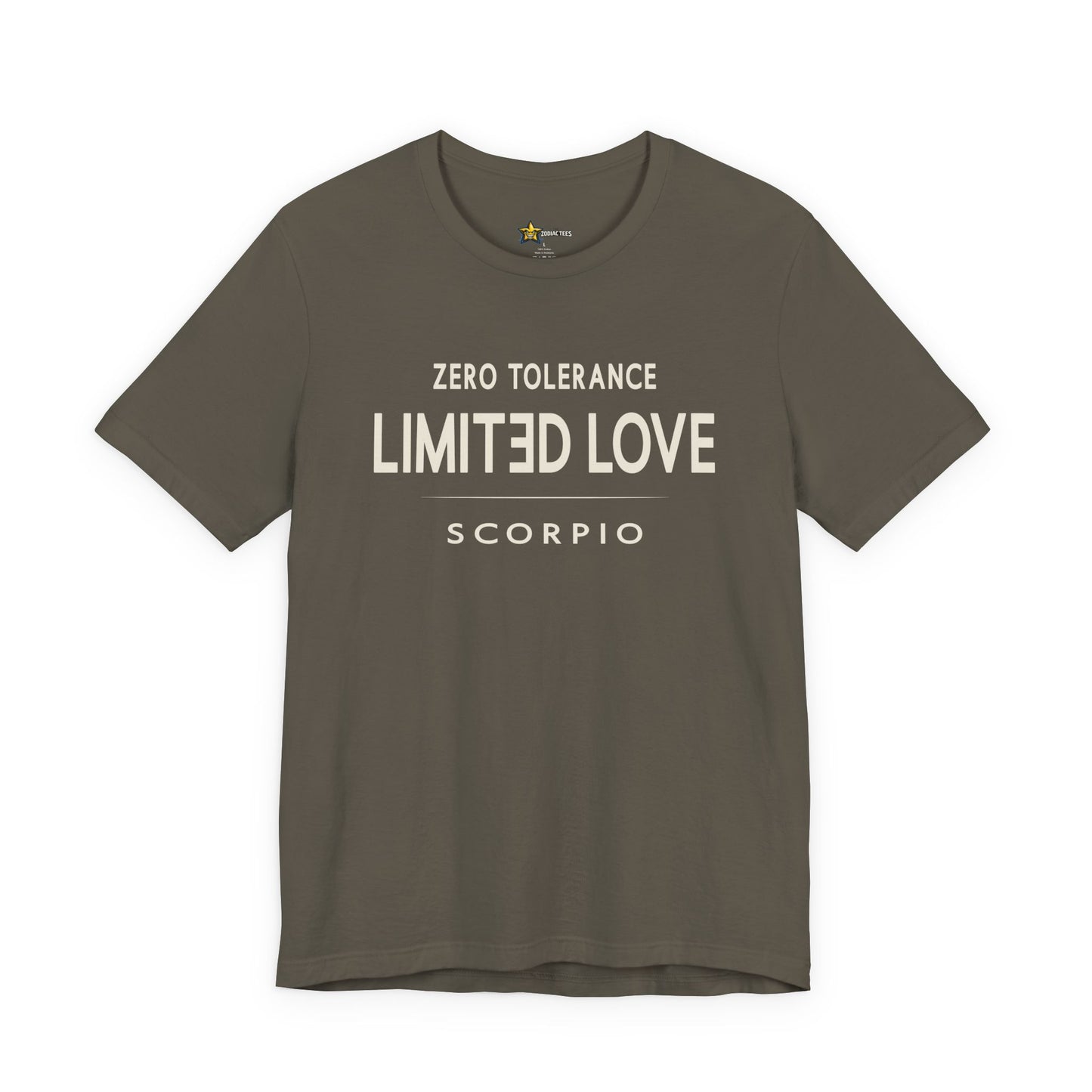 Scorpio Intense Zodiac T-Shirt – Limited Love Tee