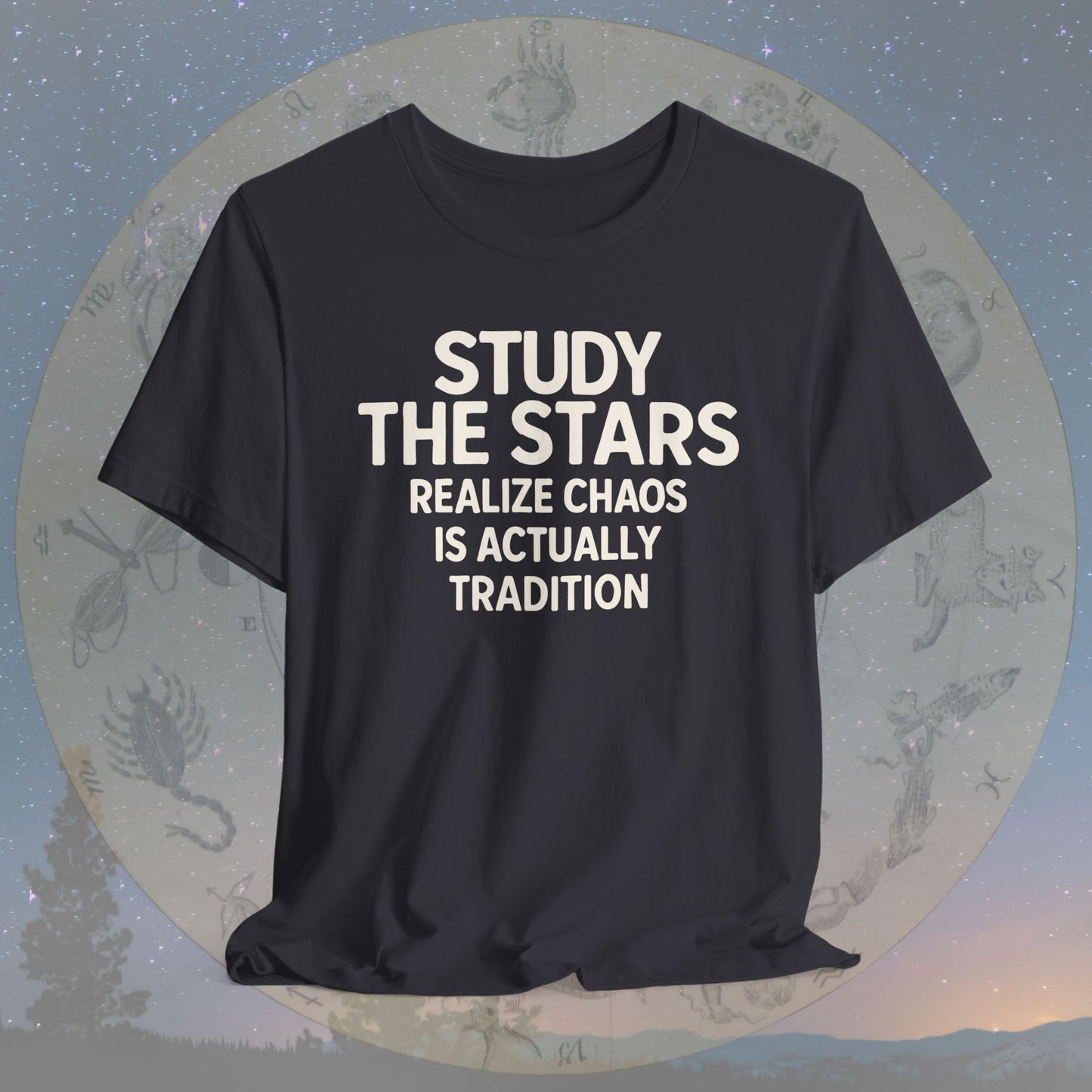 Study the Stars Chaos Tradition T-Shirt
