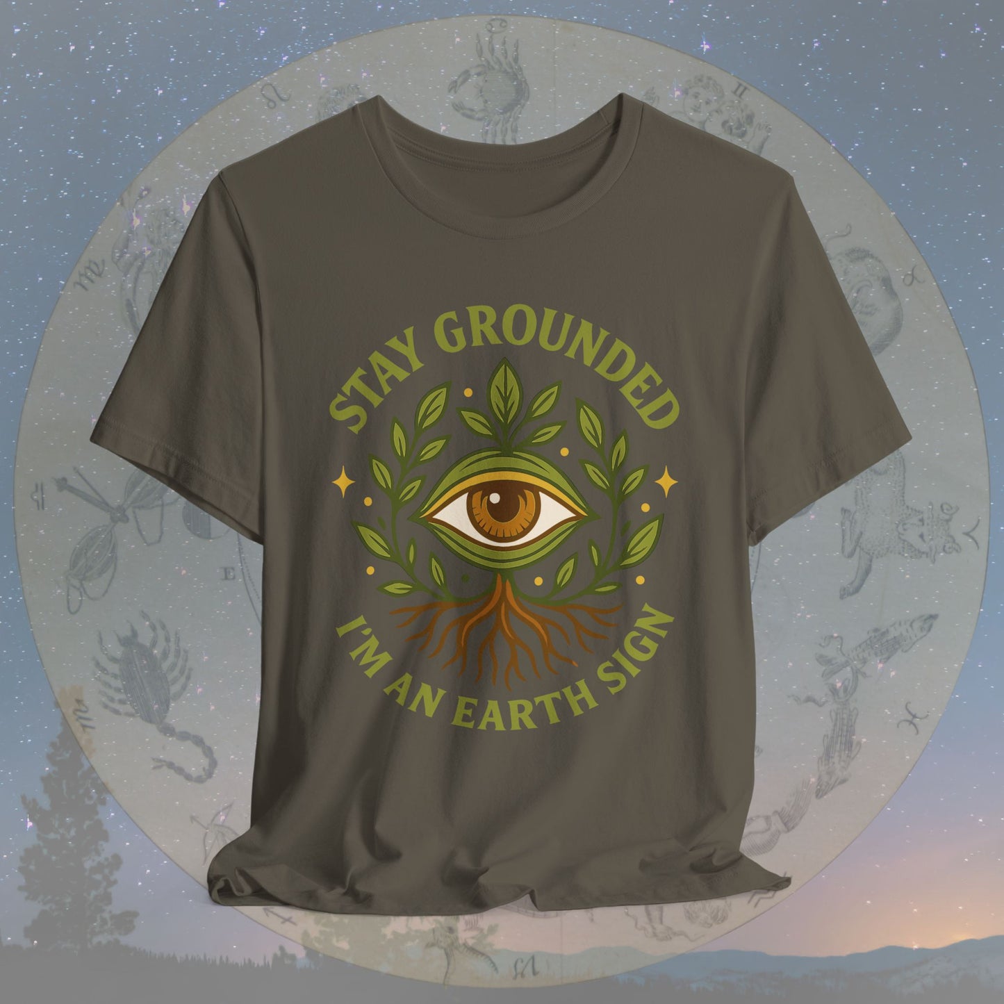 Rooted Vision Earth Sign T-Shirt