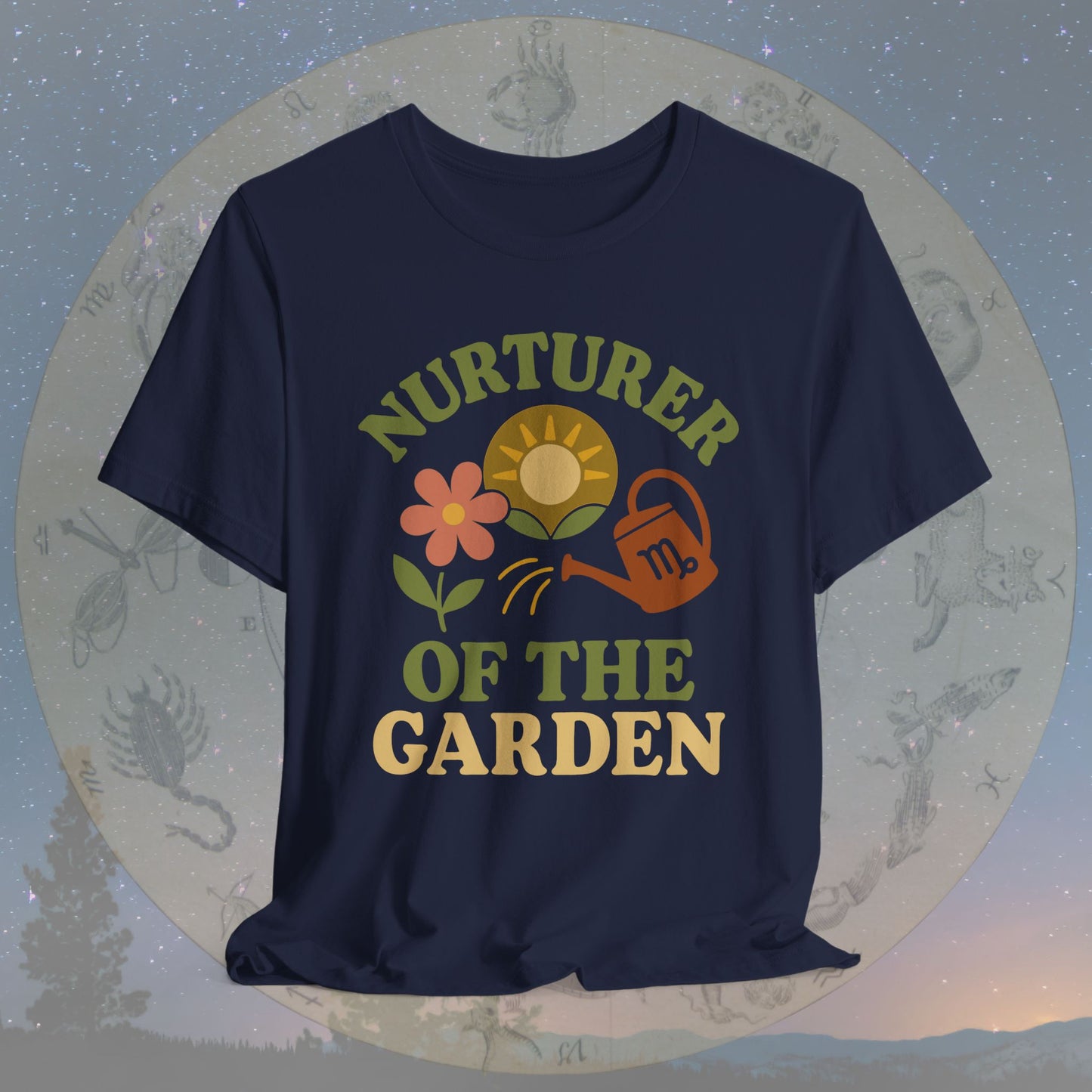 Nurturer of the Garden – Zodiac Couple Virgo T-Shirt