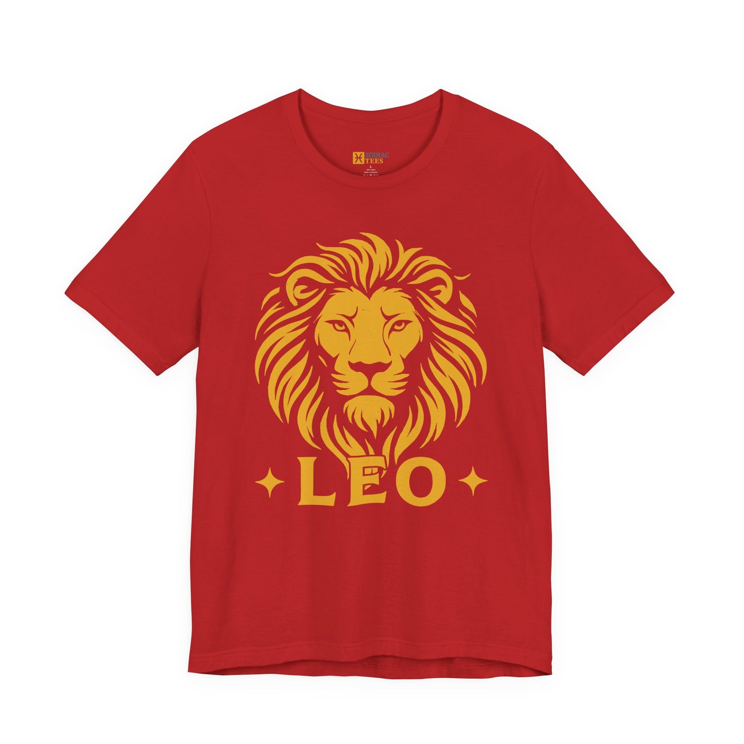 Leo Zodiac T-Shirt – Bold Lion Astrology Tee for Leo Sign
