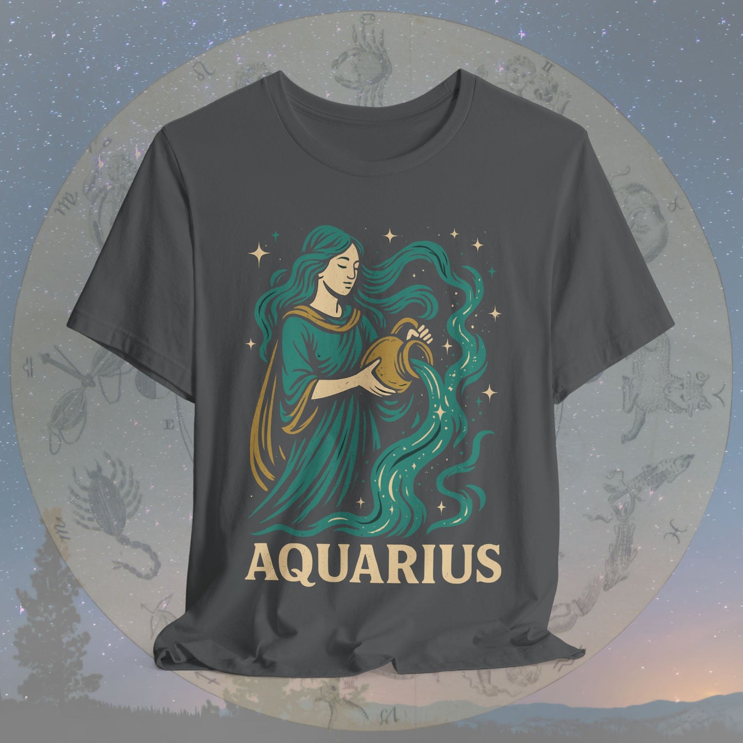 Calm Visionary Aquarius T-Shirt