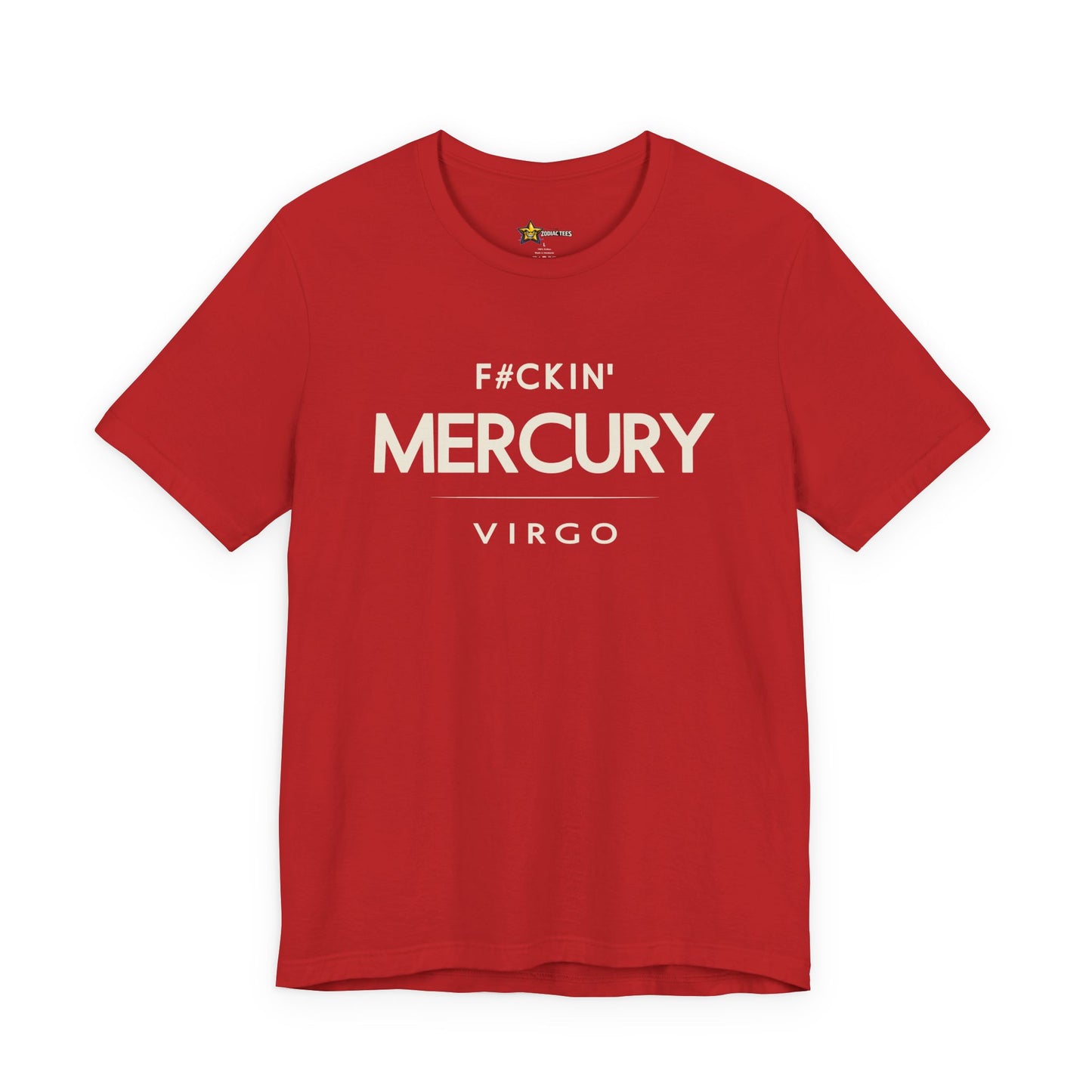 Virgo Minimal No-Nonsense T-Shirt – F#ckin’ Mercury Tee