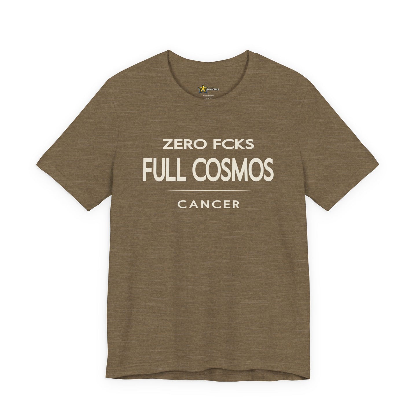 Cancer Zero FCKS Full Cosmos T-Shirt