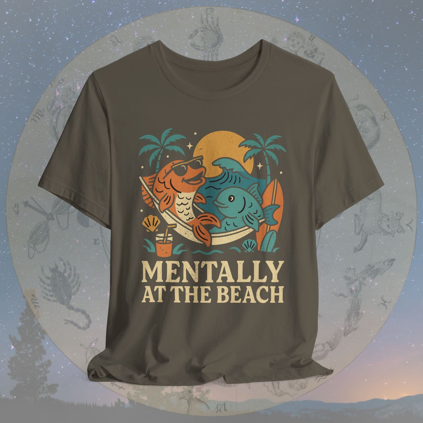 Relaxed Mentally at the Beach T-Shirt