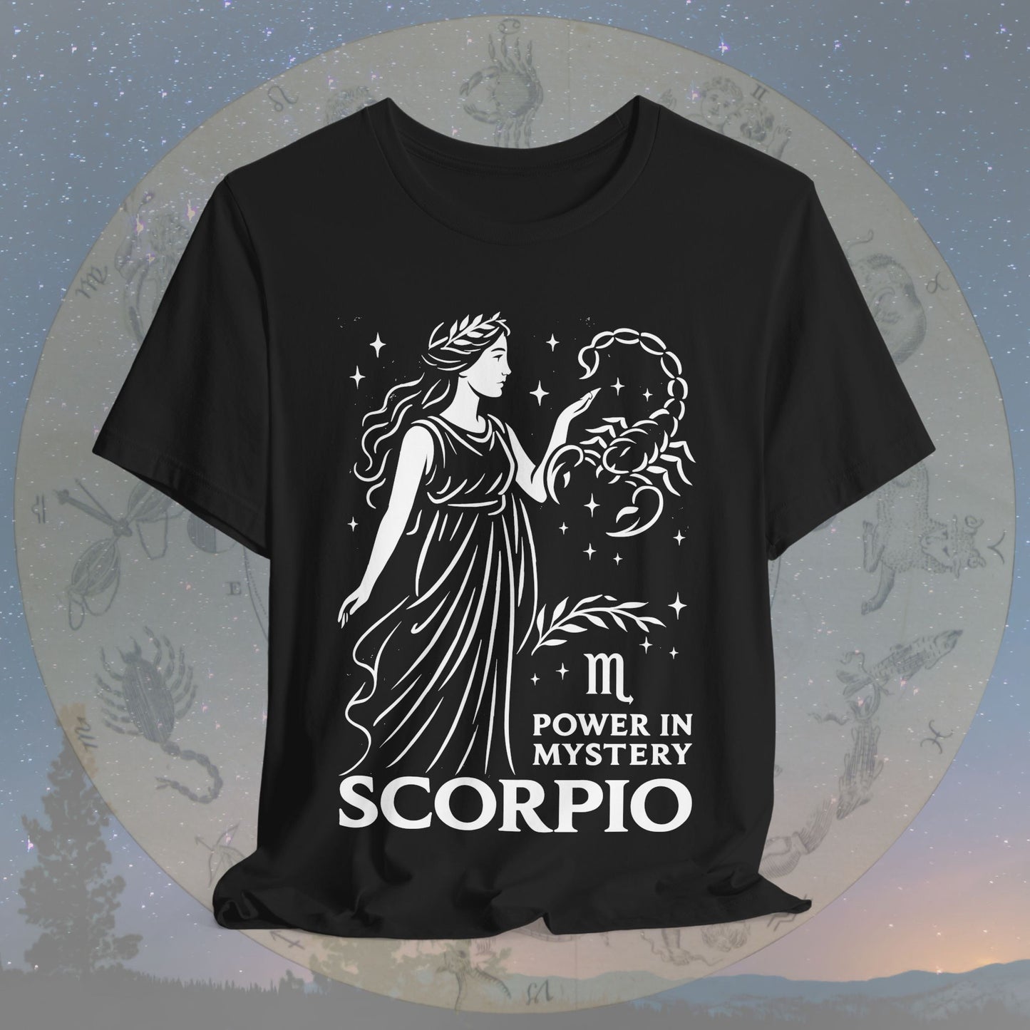 Mysterious Power in Mystery Scorpio T-Shirt