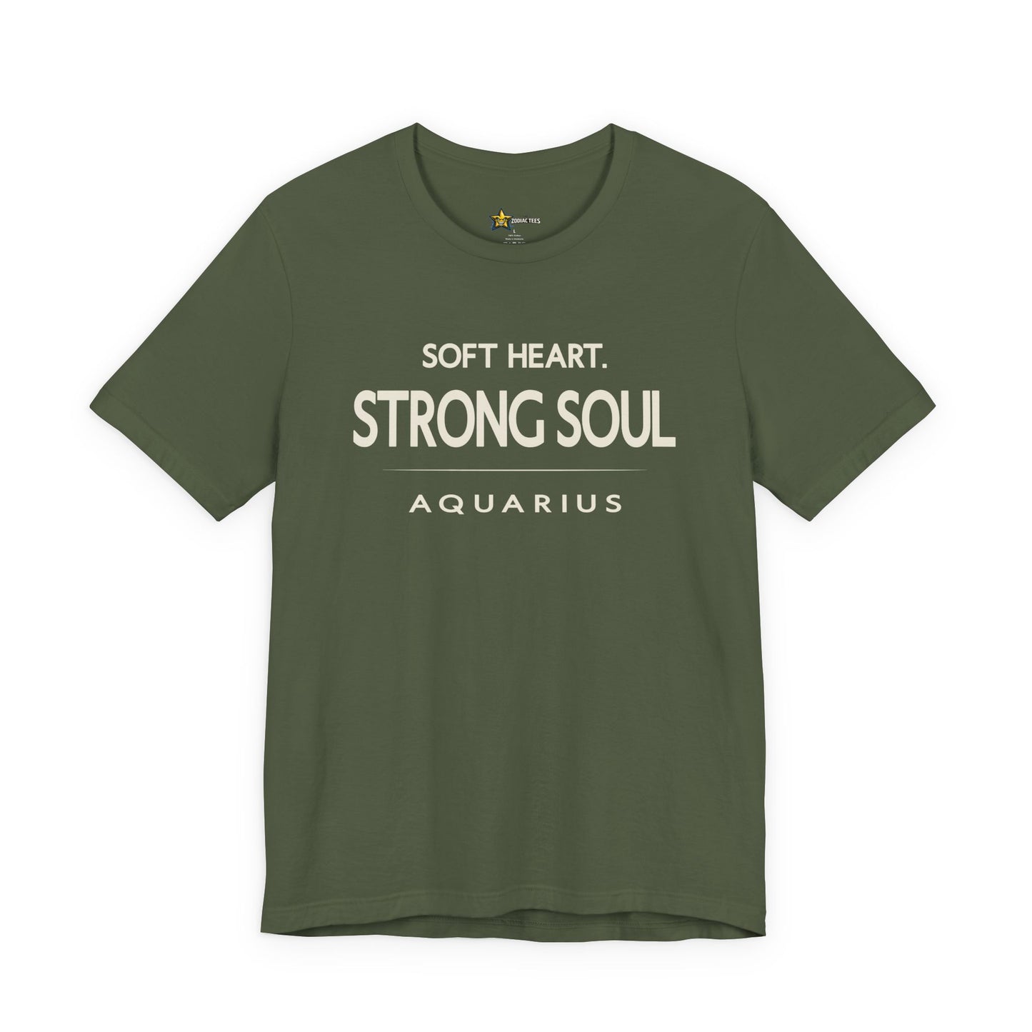Aquarius Soft Heart Strong Soul T-Shirt
