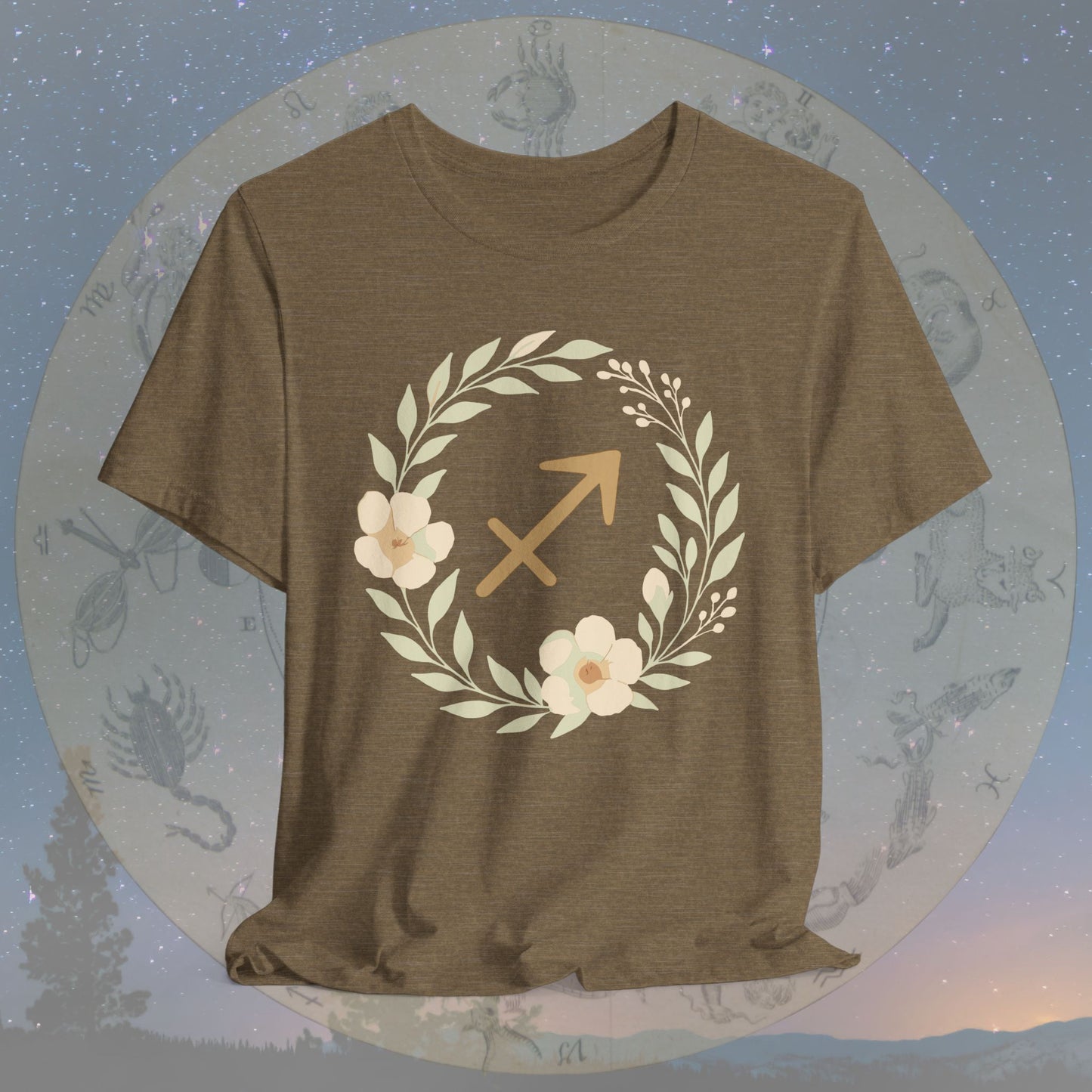 Adventurous Spirit Sagittarius T-Shirt