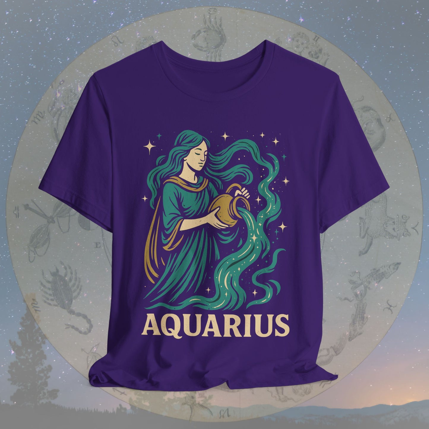 Calm Visionary Aquarius T-Shirt