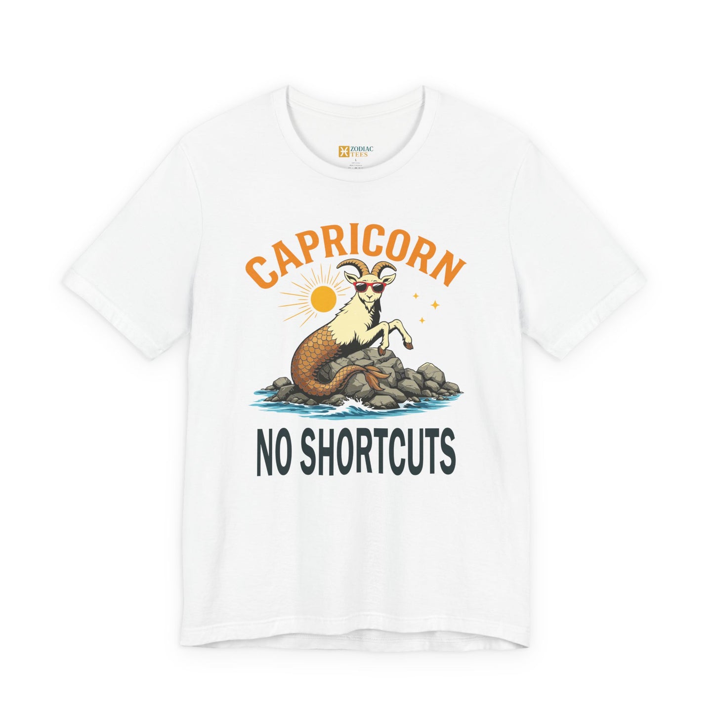 Capricorn No Shortcuts T-Shirt – Sea Goat Energy Tee