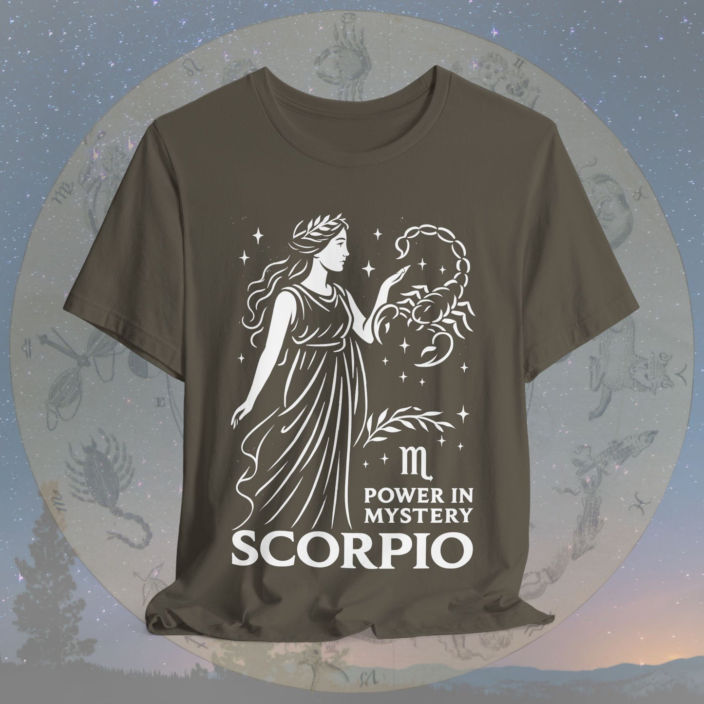 Mysterious Power in Mystery Scorpio T-Shirt