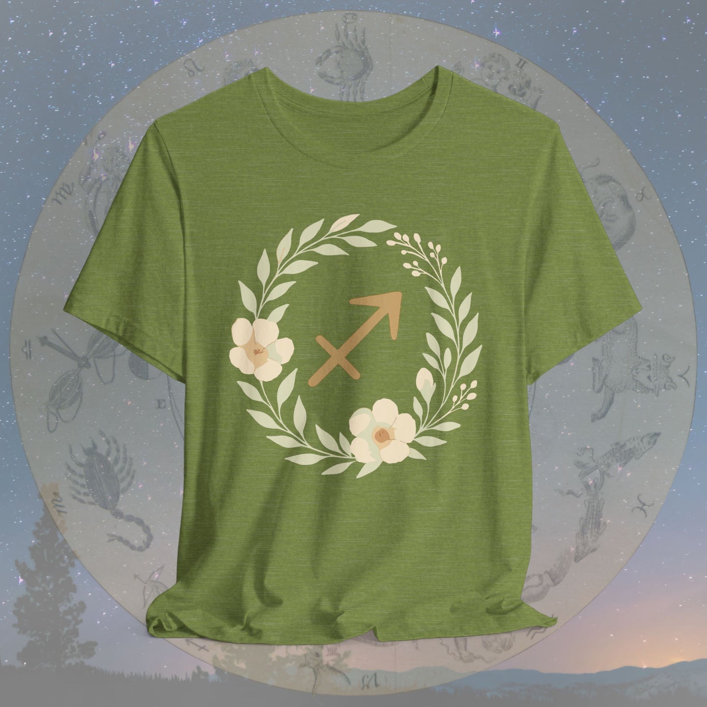Adventurous Spirit Sagittarius T-Shirt