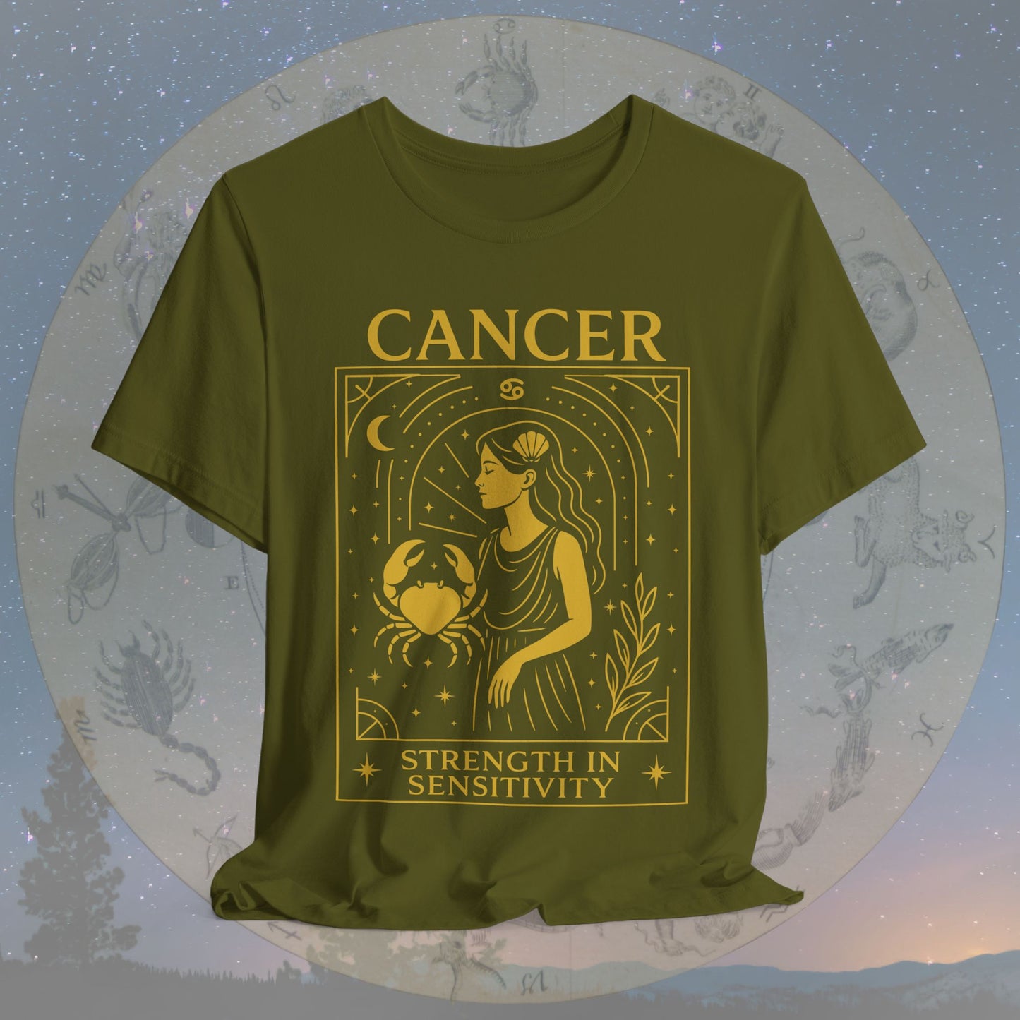 Gentle Strength in Sensitivity Cancer T-Shirt