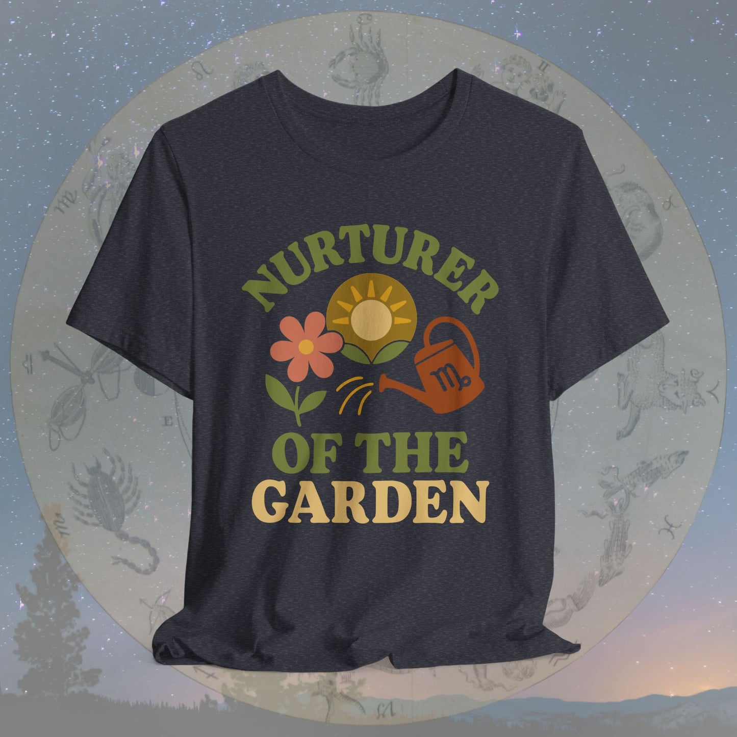 Nurturer of the Garden – Zodiac Couple Virgo T-Shirt