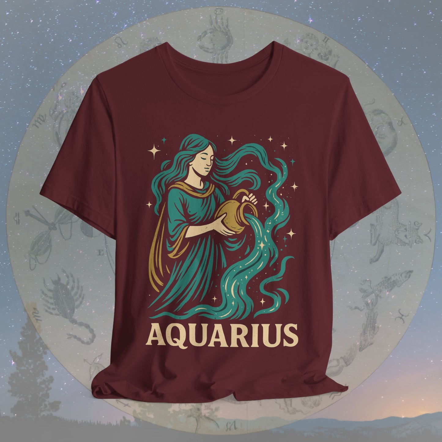 Calm Visionary Aquarius T-Shirt