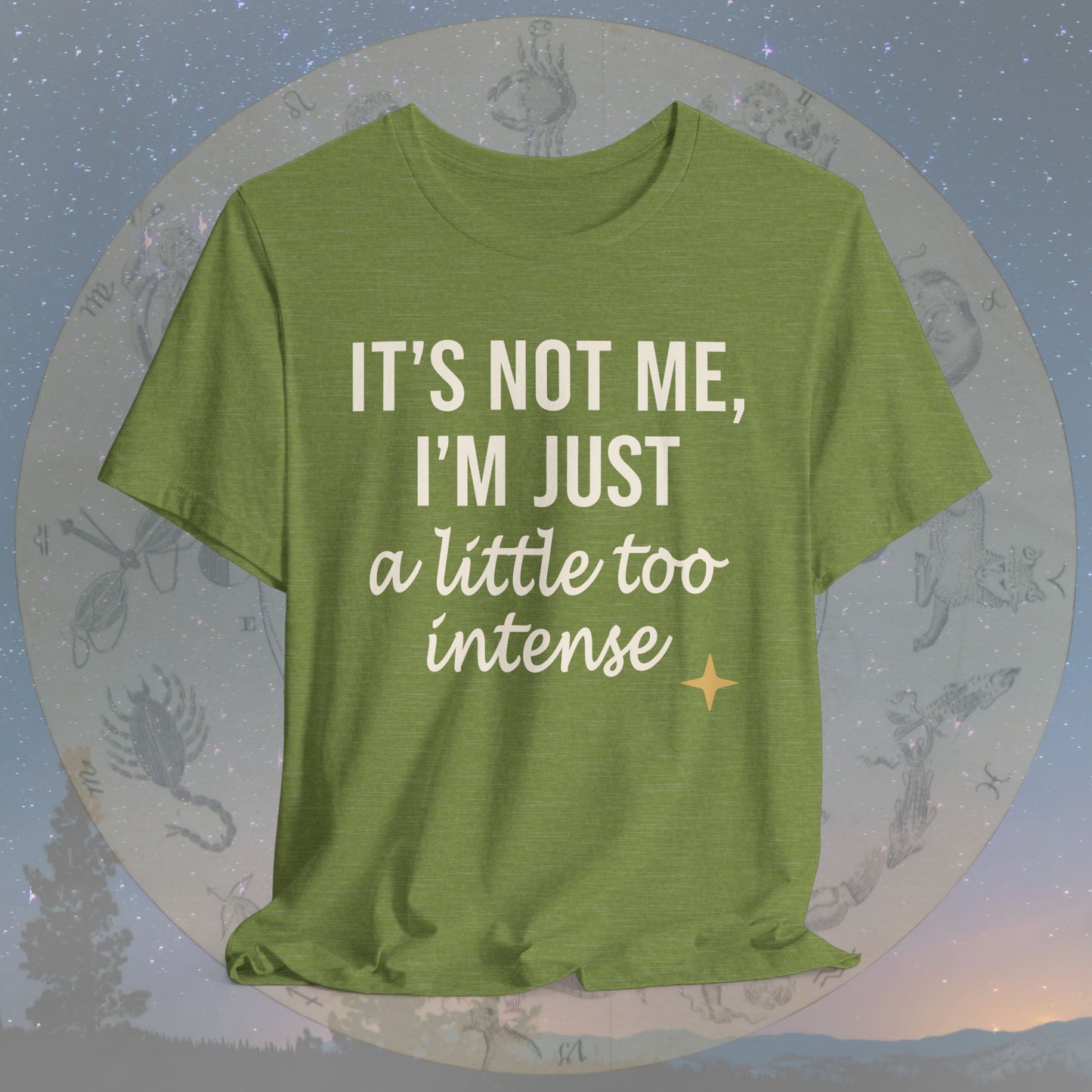 Intense Scorpio Cosmic Attitude T-Shirt