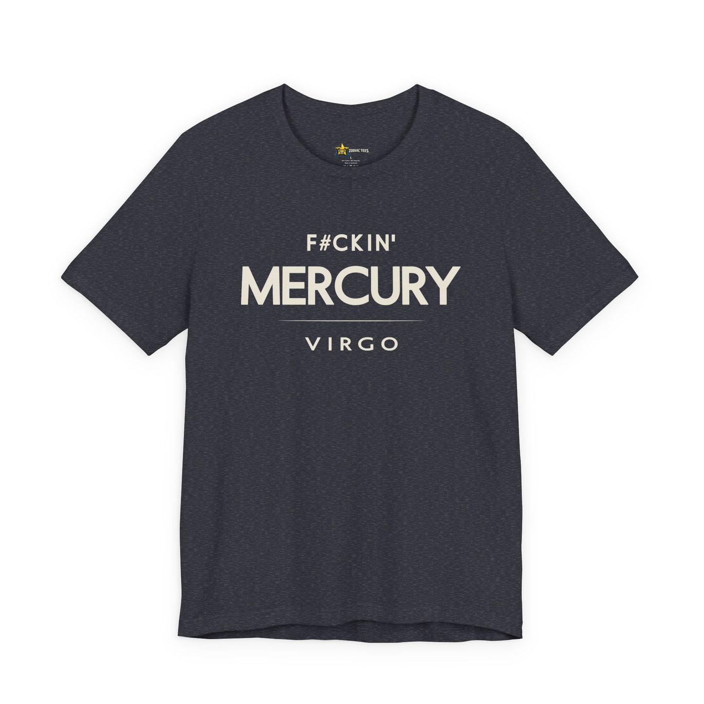 Virgo Minimal No-Nonsense T-Shirt – F#ckin’ Mercury Tee