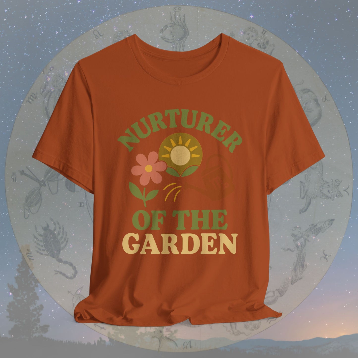 Nurturer of the Garden – Zodiac Couple Virgo T-Shirt