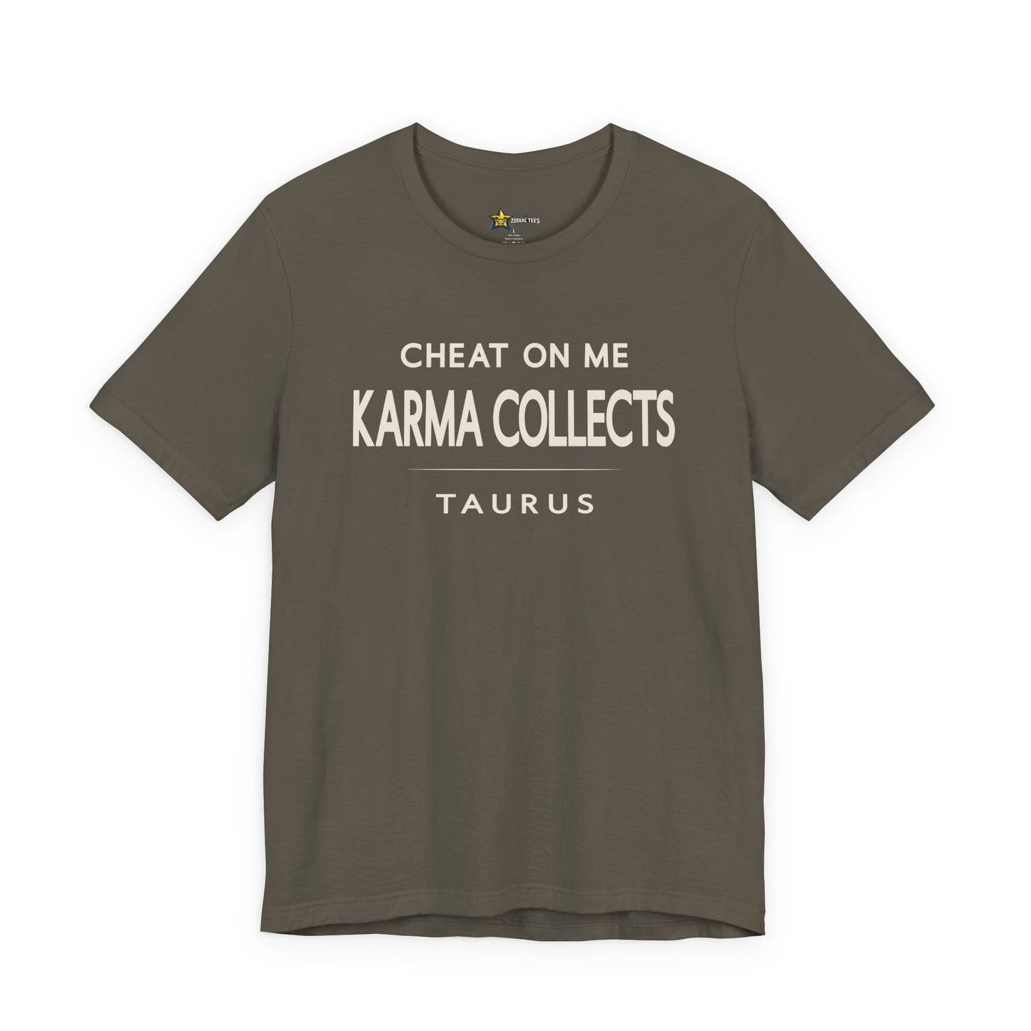Taurus Unbothered Zodiac T-Shirt – Karma Collects Tee
