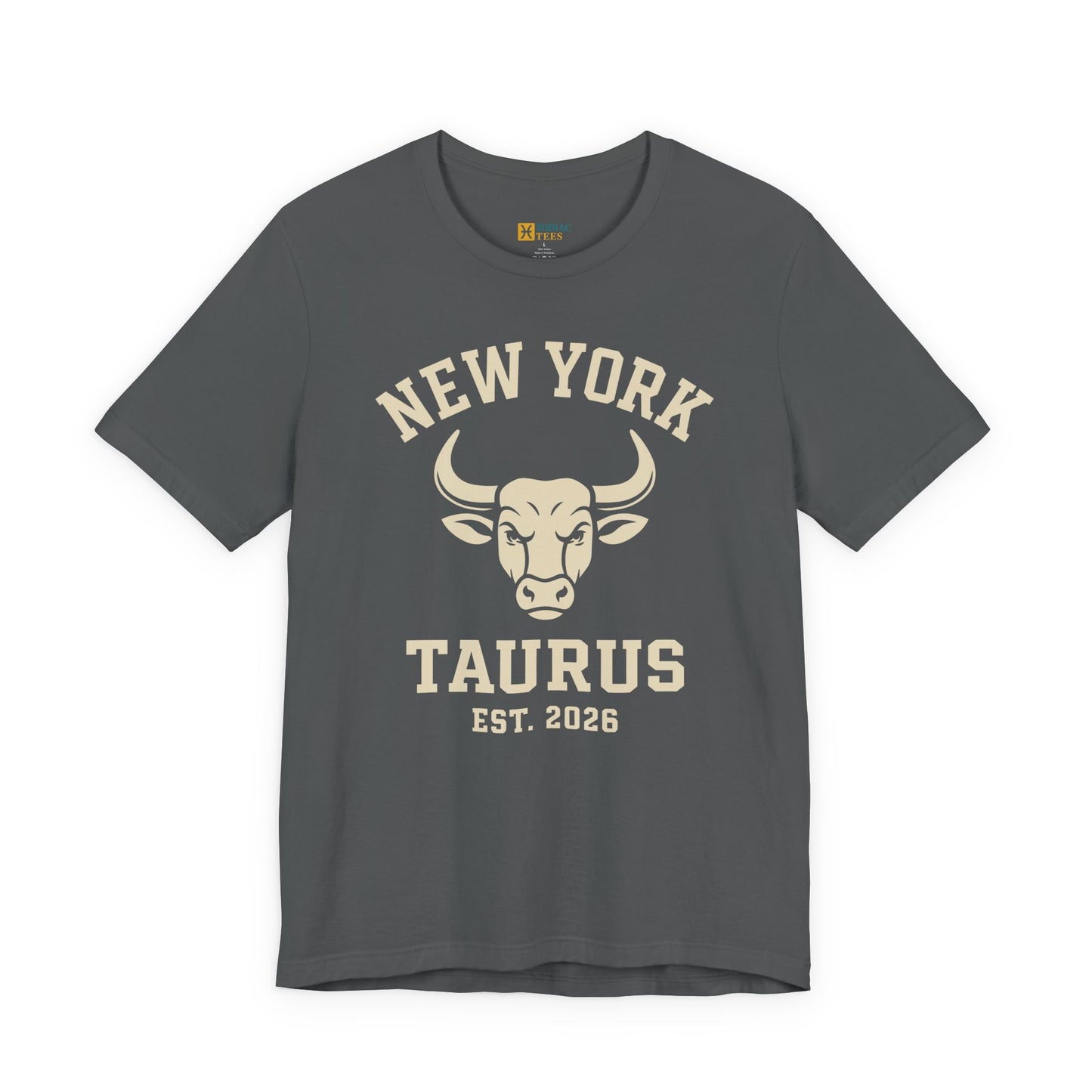 Taurus Varsity T-Shirt – New York Zodiac Bull Tee