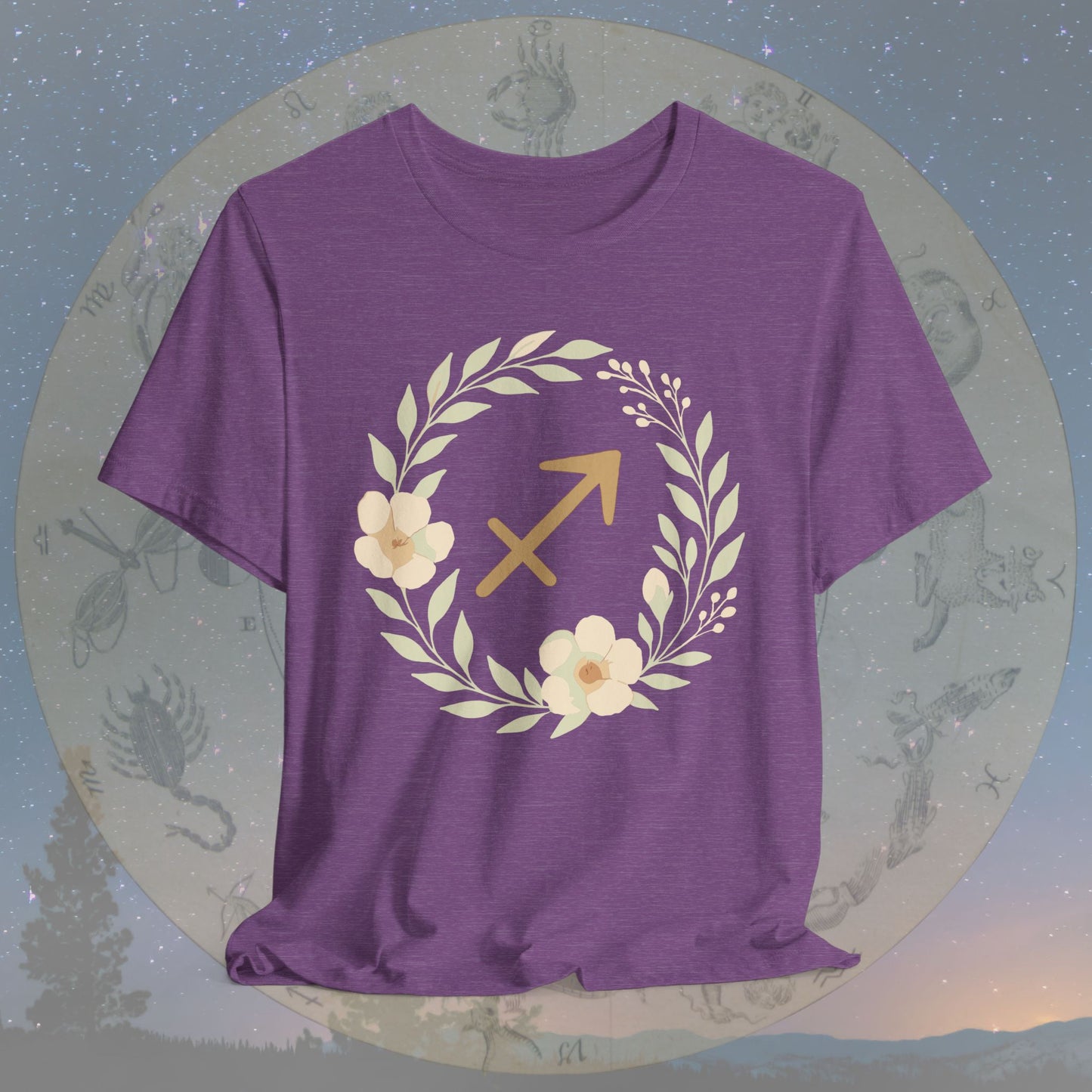 Adventurous Spirit Sagittarius T-Shirt