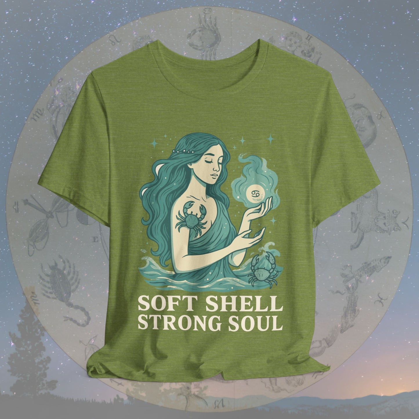 Soft Shell Strong Soul Cancer T-Shirt