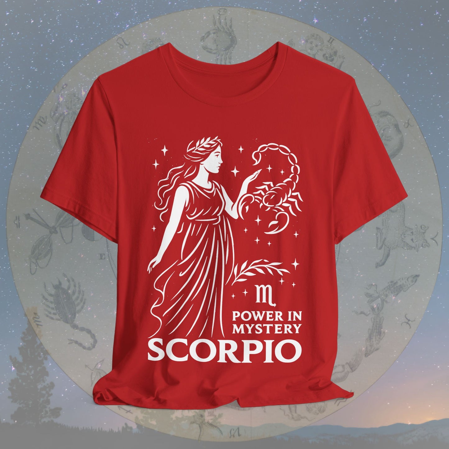 Mysterious Power in Mystery Scorpio T-Shirt