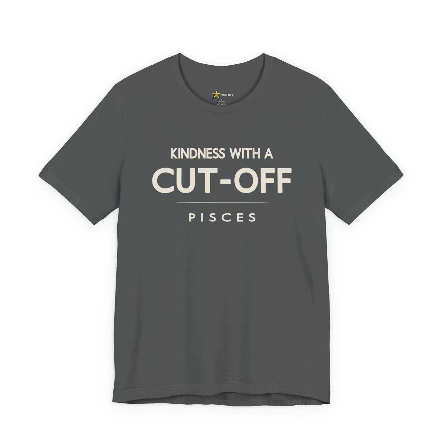 Pisces Kindness with a Cut-Off T-Shirt