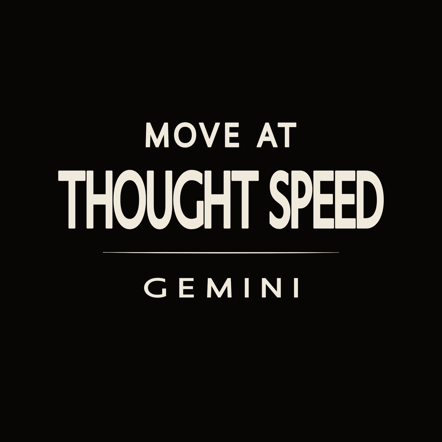 Gemini t-shirt design with minimalist typography quote and clean centered layout